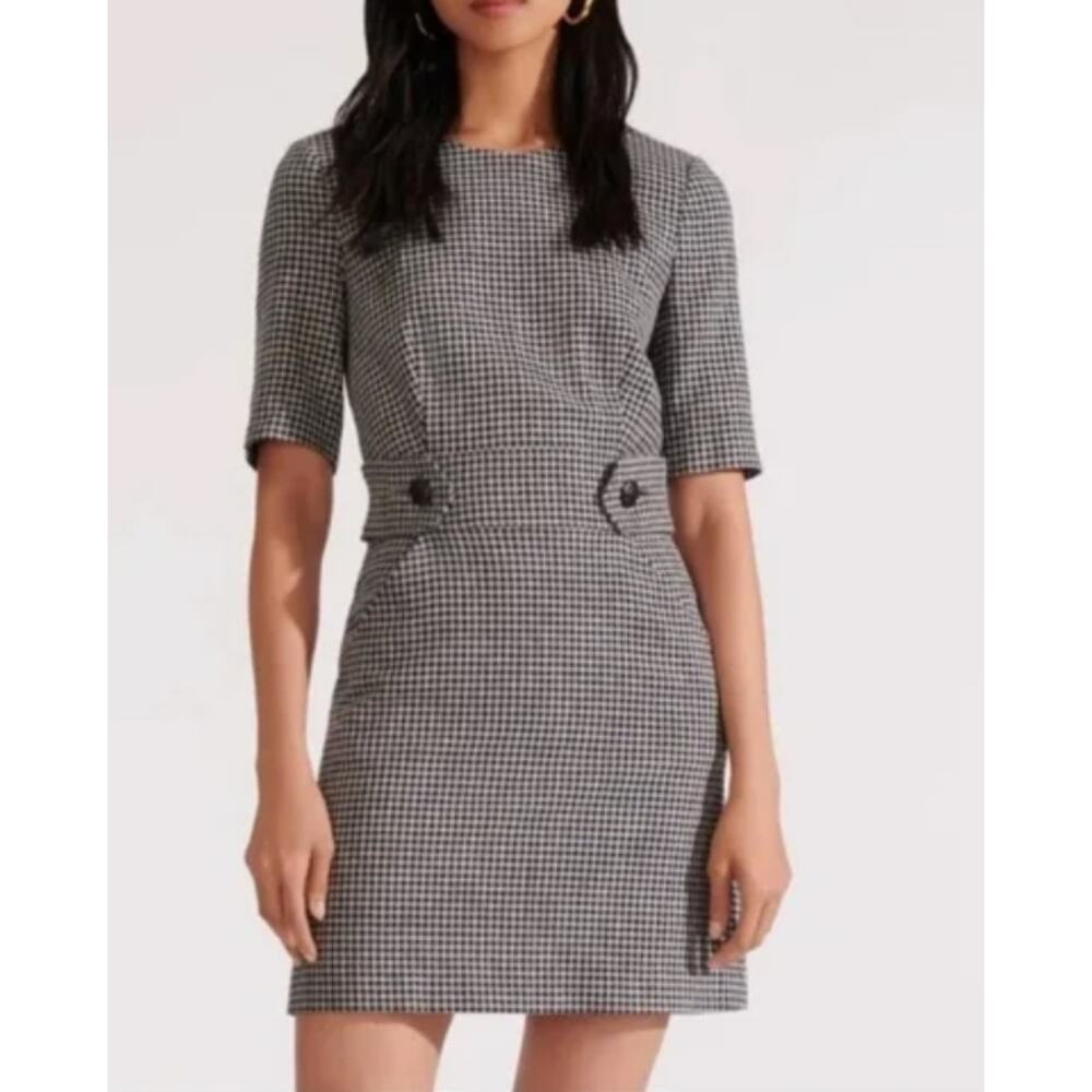 Veronica Beard Black and White Mini Dress